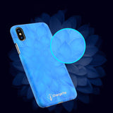 Leuchtende Wasserlilien Hülle für das iPhone XS