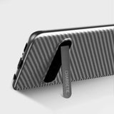 Samsung Galaxy S9 Plus Stand silberne Hülle