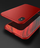 Apple iPhone XS 360 Rote Hülle