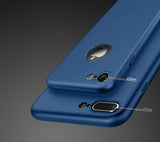 Apple iPhone 7 360 blaue Hülle