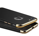 3in1 Apple iPhone 7 Schwarz Hülle