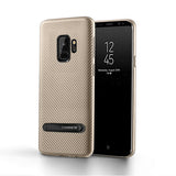 Samsung Galaxy S9 Stand blaue Hülle