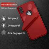 Apple iPhone XS 360 Rote Hülle