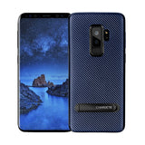 Samsung Galaxy S9 Plus Stand silberne Hülle