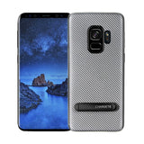 Samsung Galaxy S9 Stand silberne Hülle