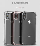 Durchsichtige Hülle mit Luftkissen für das iPhone XS