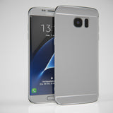 3in1 Samsung Galaxy S7 EDGE Silber Hülle