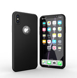 Apple iPhone XS 360 Hülle mit Schutzglas