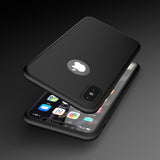 Apple iPhone XS 360 Hülle mit Schutzglas