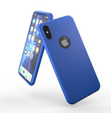 Apple iPhone XS 360 Hülle mit Schutzglas