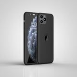 Apple iPhone 11 Pro 360 Grad Schutz Schwarze Hülle