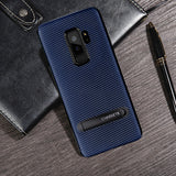 Samsung Galaxy S9 Plus Stand blaue Hülle
