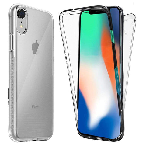360 protection iPhone XR transparent