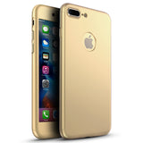360 Apple iPhone 7 Plus 360 goldene Hülle