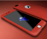 360 Apple iPhone 7 Plus 360 rote Hülle