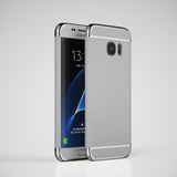 3in1 Samsung Galaxy S7 Silber Hülle