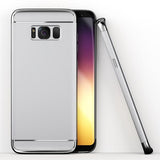 3in1 Samsung Galaxy S8 Plus Silber Hülle