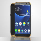 3in1 Samsung Galaxy S7 EDGE Schwarze Hülle