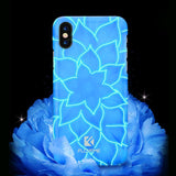 Leuchtende Wasserlilien Hülle für das iPhone 8