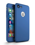 Apple iPhone 8 360 blaue Hülle