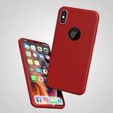Apple iPhone XS 360 Rote Hülle