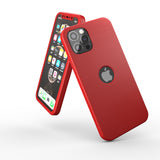 Apple iPhone 12 Pro 360 Rote Hülle